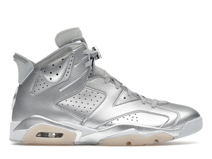 Jordan 6 Retro PSG Paris Saint-Germain Silver - authentic Jordan sneakers