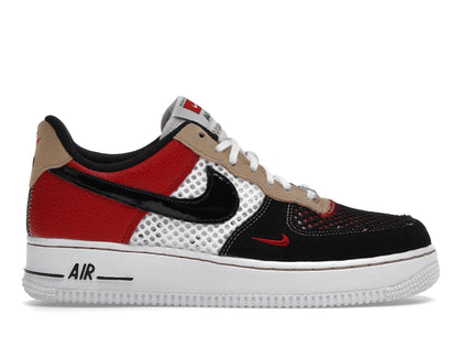 Nike Air Force 1 Low '07 LV8 Gym Red Black - authentic Nike sneakers