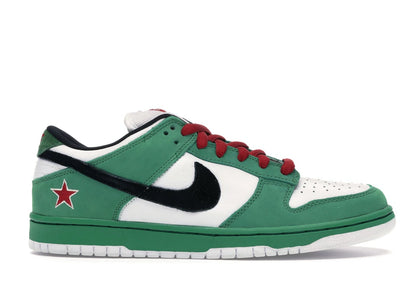 Nike SB Dunk Low Heineken - authentic Nike sneakers