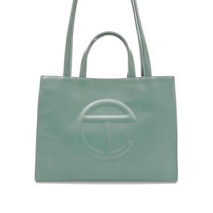 Telfar Shopping Bag Medium Sage - authentic Telfar product