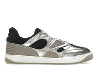 Gucci Basket Low Silver Black