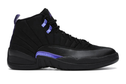 Jordan 12 Retro Black Dark Concord - authentic Jordan sneakers