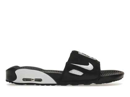 Nike Air Max 90 Slide Black White (Women's) - authentic Nike sneakers