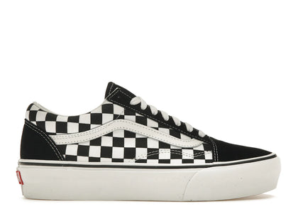 Vans Old Skool Platform Checkerboard - authentic Vans sneakers