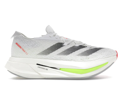 adidas Adizero Prime X 2.0 Strung White Black Lucid Red - authentic adidas sneakers