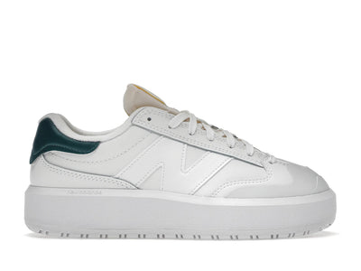 New Balance CT302 White Vintage Teal Maize