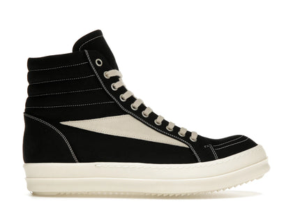 Rick Owens DRKSHDW Lido Vintage High Black Milk SS24 (Women's) - authentic Rick Owens sneakers