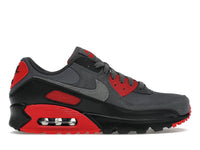 Nike Air Max 90 Smoke Gray Fire Red