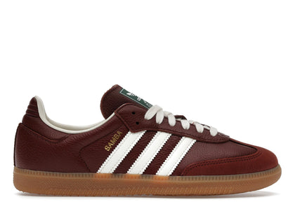 adidas Samba OG Fox Brown Off White Gum - authentic adidas sneakers