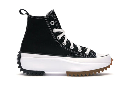Converse Run Star Hike Hi Black White Gum - authentic Converse sneakers