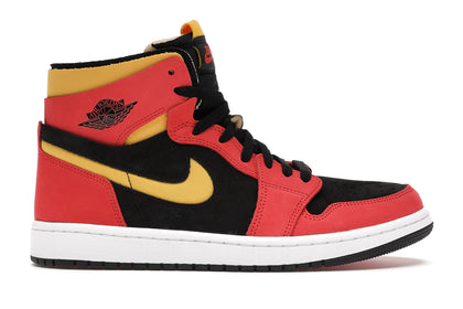 Jordan 1 High Zoom Air CMFT Black Chile Red - authentic Jordan sneakers