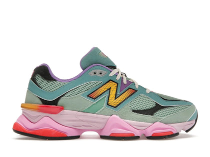 New Balance 9060 Warped Multi-Color - authentic New Balance sneakers