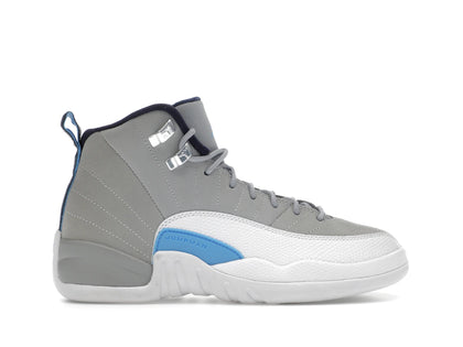 Jordan 12 Retro Grey University Blue (GS) - authentic Jordan sneakers