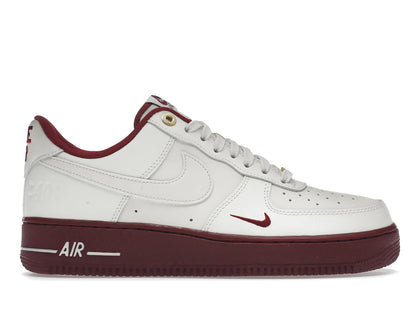 Nike Air Force 1 Low '07 SE 40th Anniversary Edition Sail Team Red (Women's) - authentic Nike sneakers