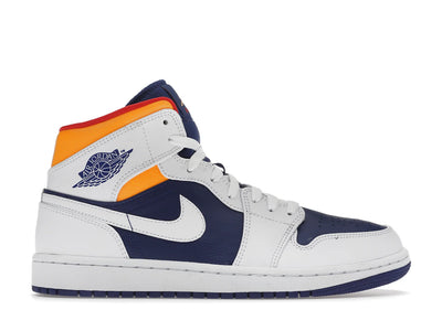 Jordan 1 Mid Royal Blue Laser Orange