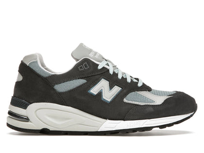 New Balance 990v2 Kith Steel Blue - authentic New Balance sneakers