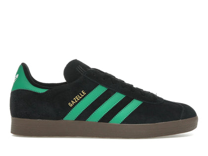 adidas Gazelle Black Court Green - authentic adidas sneakers