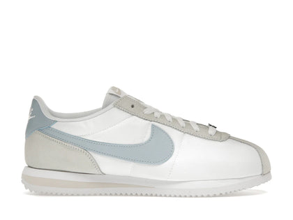 Nike Cortez Textile White Light Orewood Brown Summit White Light Armory Blue (Women's) - authentic Nike sneakers