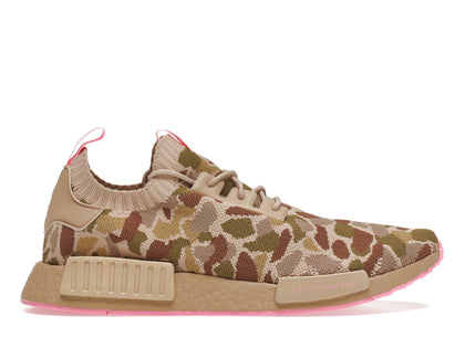 adidas NMD R1 Primeknit Duck Camo Pink - authentic adidas sneakers