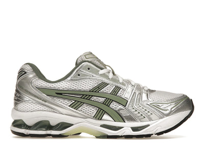 ASICS Gel-Kayano 14 Weiß Reines Silber Schiefergrau Salbei