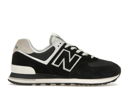 New Balance 574 Black Off White (2023) - authentic New Balance sneakers