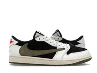 Jordan 1 Retro Low OG SP Travis Scott Olive (Friends and Family) (Women's)