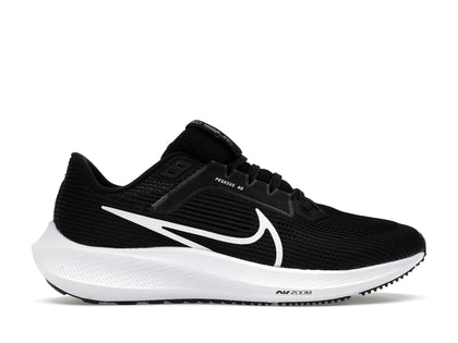 Nike Pegasus 40 Black White (Women's) - authentic Nike sneakers