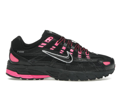 Nike P-6000 Pink Blast Metallic Silver Black - authentic Nike sneakers