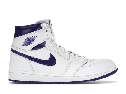 Jordan 1 Retro High Court Purple (Women's) - authentic Jordan sneakers