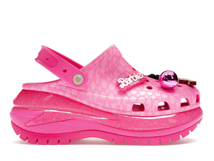 Crocs Classic Mega Crush Clog Barbie The Movie Electric Pink - authentic Crocs sneakers