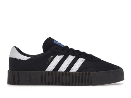 adidas Sambarose Black White Gum (Women's) - authentic adidas sneakers
