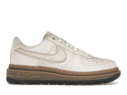 Nike Air Force 1 Low Luxe Light Orewood Brown Gum - authentic Nike sneakers