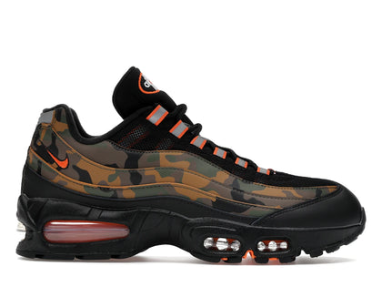 Nike Air Max 95 Safety Orange Camo - authentic Nike sneakers