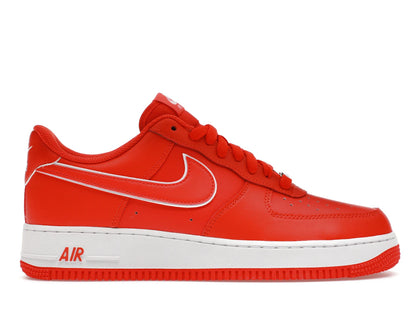 Nike Air Force 1 Low 07 Picante Red White - authentic Nike sneakers