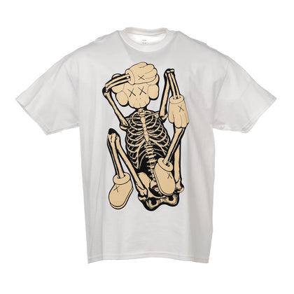 KAWS SKELETON NEW FICTION T-shirt Bone - authentic KAWS apparel