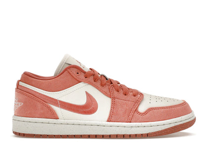 Jordan 1 Low SE Canvas Sky J Orange (Women's) - authentic Jordan sneakers