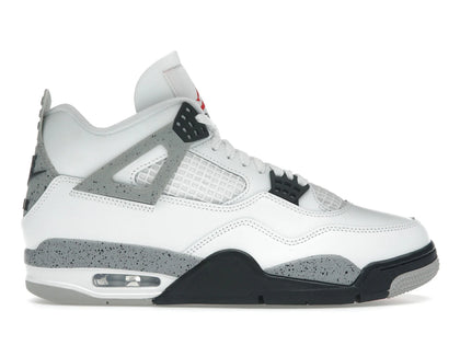 Jordan 4 Retro White Cement (2025) - authentic Jordan sneakers