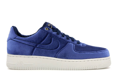 Nike Air Force 1 Low Premium 3 Velour Blue Void