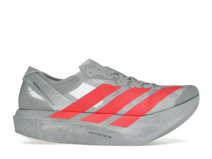 adidas Adizero Adios Pro Evo 2 Silver Metallic Lucid Red - authentic adidas sneakers