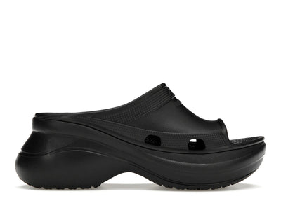 Balenciaga x Crocs Pool Slide Sandals Black (Women's)