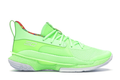 Under Armour Curry 7 Sour Patch Kids Lime - authentic Under Armour sneakers
