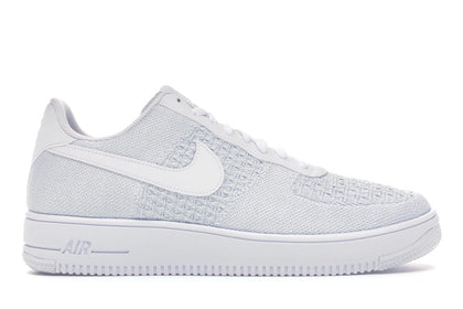 Nike Air Force 1 Flyknit 2 White Pure Platinum - authentic Nike sneakers
