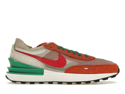 Nike Waffle One Burnt Sunrise Light Orewood Brown Malachite Mystic Hibiscus (Women's)