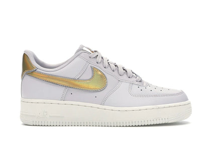 Nike Air Force 1 Low Metallic Platinum Metallic Gold (Women's) - authentic Nike sneakers