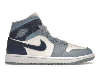 Jordan 1 Mid Diffused Blue (Women's) - authentic Jordan sneakers