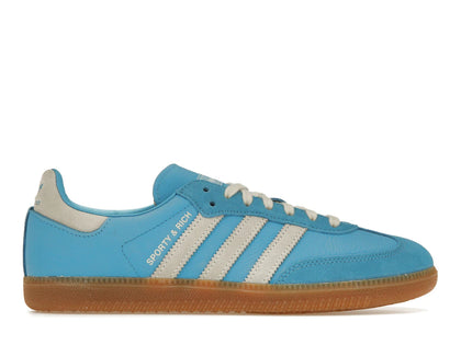 adidas Samba OG Sporty & Rich Blue Rush - authentic adidas sneakers