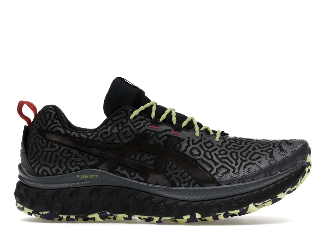 ASICS Trabuco Max Brain Dead Chaos Slime - vue 360
