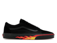 Vans Old Skool Black Flame Wall