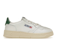 Autry Medalist Leather Low White Green