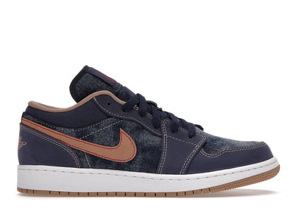 Jordan 1 Low SE Denim (GS) - authentic Jordan sneakers